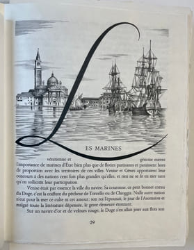 La Navigation sentimentale.. LA VARENDE (Jean de).