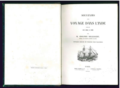 Souvenirs d'un voyage dans l'Inde exécuté de 1834 à 1839.