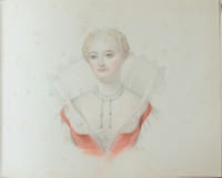 Album de dessins romantique.