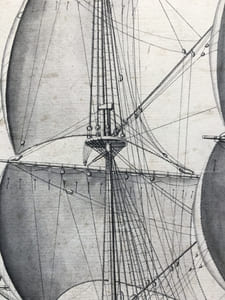 [Vaisseau du Troisième Rang à la Voile/Third rank vessel under sail].