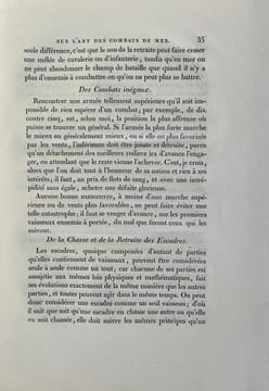 Traité sur l'art des combats de mer.. LA ROUVRAYE (Charles-Louis-Victor de).