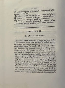 Traité sur l'art des combats de mer.. LA ROUVRAYE (Charles-Louis-Victor de).