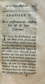 [UTOPIE / UTOPIA]. Les Avantures de Jacques Sadeur, dans la découverte et le Voyage de la Terre Australe contenant les moeurs & les Coutumes des ...