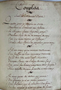 [MANUSCRIT / MANUSCRIPT]. RECUEIL DE CHANSONS.. GORLIER (Arthur H.).