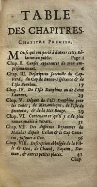 Histoire de l'Inquisition de Goa.