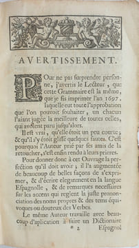Nouvelle grammaire espagnolle et françoise.. SOBRINO (Francisco).