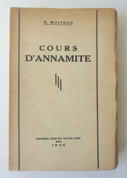 Cours d'annamite.. BULTEAU (R.).