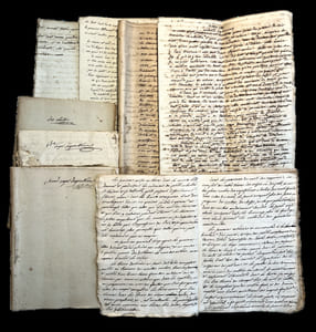 [VIGNE ET APICULTURE AU DÉBUT DU 19e SIÈCLE/VINEYARD AND APICULTURE IN THE EARLY 19th CENTURY]
