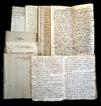 [VIGNE ET APICULTURE AU DÉBUT DU 19e SIÈCLE/VINEYARD AND APICULTURE IN THE EARLY 19th CENTURY]