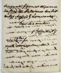 [Lettre autographe signée adressée à .A.S. « B Constant »/Autograph letter signed and addressed to A.S. B Constant]