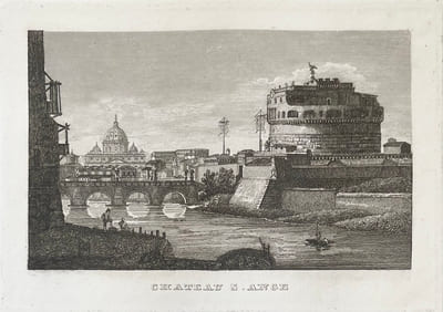 VIEWS OF THE CITY AND ENVIRONS OF ROME. Vues de Rome & ses environs. Vedute di Rome suoi d'introni.