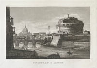 VIEWS OF THE CITY AND ENVIRONS OF ROME. Vues de Rome & ses environs. Vedute di Rome suoi d'introni.
