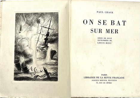 On se bat sur mer.. CHACK (Paul) - RIOU (Louis).