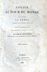 Voyage autour du monde sur la frégate La Vénus. Relation.