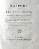 Rapport sur les sépultures présenté à l'administration centrale du département de la Seine.. CAMBRY (Jacques).