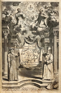 La Chine, illustrée de plusieurs monuments tant sacrés que profanes, et de quantité de recherchés de la nature et de l'art. Quoy on à adjousté de nouveau les questions curieuses que le serenissime grand duc de Toscane a fait dépuis peu au P. Jean Grubere touchant ce grand empire. Avec un dictionaire chinois et françois, lequel est tres rare, et qui n'a pas encores paru au jour.