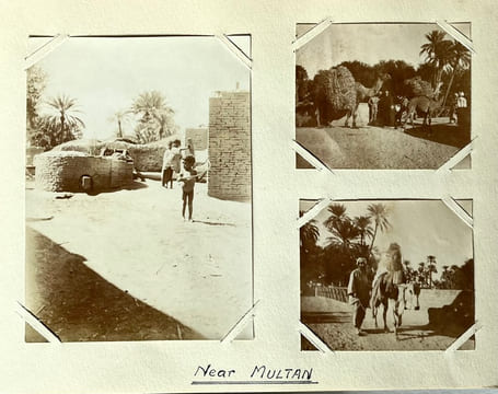[Ensemble de 7 albums de photographies originales dun officier britannique en poste au Punjab en 1915/Set of 7 albums of original photographs of a ...