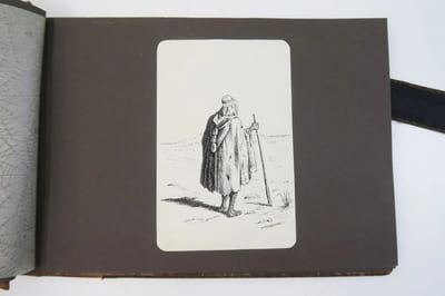 [ALBUM DE DESSINS ORIGINAUX D'AFRIQUE DU NORD/ALBUM OF ORIGINAL DRAWINGS FROM NORTH AFRICA].