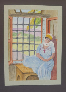 [ALBUM DE DESSINS ORIGINAUX D'AFRIQUE DU NORD/ALBUM OF ORIGINAL DRAWINGS FROM NORTH AFRICA].. undefined