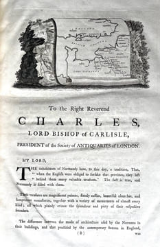Anglo-norman antiquities considered in a tour through part of Normandy.. DUCAREL (Andrew Coltee).