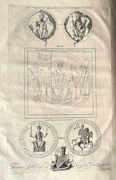 Anglo-norman antiquities considered in a tour through part of Normandy.. DUCAREL (Andrew Coltee).