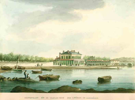 [RECUEIL DE 25 AQUARELLES ORIGINALES / COLLECTION OF 25 ORIGINAL WATERCOLORS]. ROUX (Matthieu-Antoine).