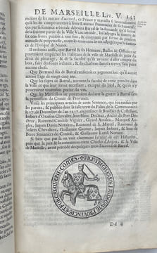 Histoire de la ville de Marseille, contenant tout ce qui s'y est passé de plus mémorable depuis sa fondation durant le tems qu'elle a été République ...