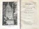 POÉSIES DE MARGUERITE ELEONORE CLOTILDE DE VALLON CHALYS, depuis Madame de Surville, poète français du XVe siècle. Publiées par Ch. Vanderbourg.. ...