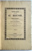 VOYAGE PITTORESQUE DANS LE BRESIL PAR MAURICE RUGENDAS, Traduit de l'Allemand Par Mr. De COLBERY, CONSEILLER A LA COUR ROYALE DE COLMAR , ...