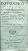 Instruction sur le nouveau quartier de réduction, et sur son usage dans différentes méthodes proposées pour la détermination de la latitude, par des ...