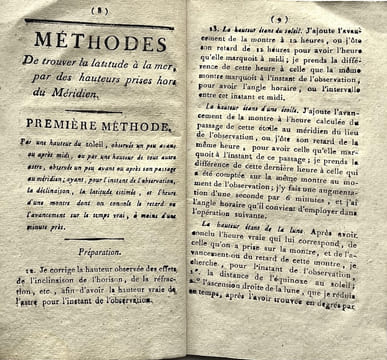 Instruction sur le nouveau quartier de réduction, et sur son usage dans différentes méthodes proposées pour la détermination de la latitude, par des ...