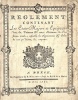 Règlement contenant les Etats-Majors et Equipages dont les Vaisseaux & autres Bâtimens du Roi seront armés ; ensemble les Appointemens & Soldes de ...