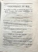 ORDONNANCE DU ROI SUR LE SERVICE DES PORTS, en exécution de l'ordonnance du 27 décembre 1826, portant rétablissement des préfectures maritimes. par  - Image 2