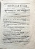 Ordonnance du Roi sur le service des Ports, en exécution de l'ordonnance du 27 décembre 1826, portant rétablissement des préfectures maritimes.. 