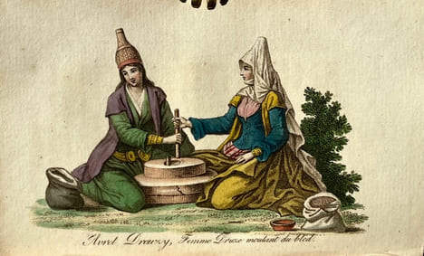 Murs, usages, costumes des othomans et abrégé de leur histoire avec des éclaircissements tirés douvrages orientaux et communiqués par M. Langles.. ...