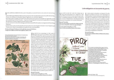 Histoire de la protection des cultures de 1850 à nos jours.. Bain, C. et al.