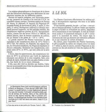 Nature et culture des plantes carnivores.. Baffray, M. et al.