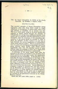 On sexual dimorphism in beetles of the family Rutelidae.
