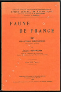 Faune de France. 52. Coléoptères Curculionides (Première partie).