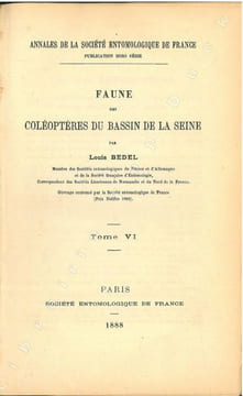 Faune des coléoptères du bassin de la Seine. Tome VI. Rhynchophora.. Bedel, Louis