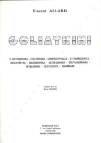 Les Coléoptères du monde. The Beetles of the World. Vol. 7. Goliathini 3.