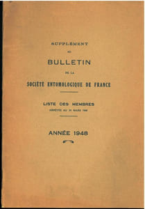 Liste des membres arrêtée au 24 mars 1948.