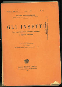 Gli Insetti. Loro organizzazione, sviluppo, abitudini e rapporti coll'uomo. Vol. 2. Fasc. 1 à 19.