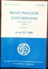 Revue française d'entomologie, nouvelle série, tome 1 à 20.. Revue française d'entomologie,