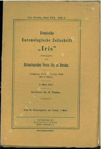Plötzliches und häufigesAuftreten von Lygris pyropata Hb. in Ostpreussen 1915/16 nebst Beschreibung vom Ei, Raupe und Puppe.