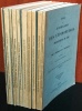 Essai de classification des lépidoptères producteurs de soie, 10 fasc.. Dusuzeau, J. et al.