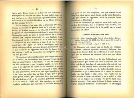 Les Parnassiens de la faune paléarctique.. Austaut, Jules Léon