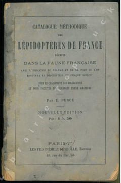 Faune entomologique française. Lépidoptères. Description de tous les papillons qui se trouvent en France.. Berce, Etienne