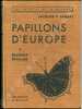 Papillons d'Europe. I. Diurnes et écailles. II. Nocturnes et Sphingides.. Aubert, J.-F.