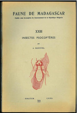 Faune de Madagascar, XXIII : insectes psocoptères.. Badonnel, André